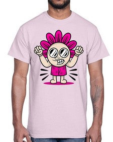Mad flower 163#- cartoon general- Cotton Tee