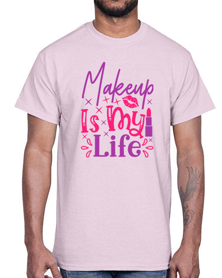 Makeup Is My Life Style 224#-makeup Cotton Tee
