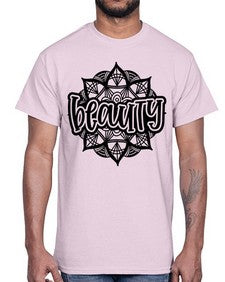 Mandala Beauty 757#- mandala- Cotton Tee
