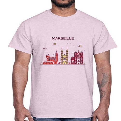 Marseille 1241#- cities- Cotton Tee