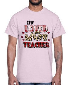 Math Teacher Cupids Favorite 530#- teacher- Cotton Tee