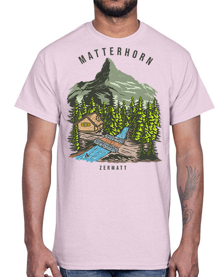 Matterhorn 21#- nature- Cotton Tee