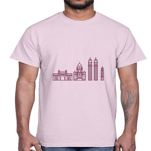 Mumbai 1382#- cities- Cotton Tee