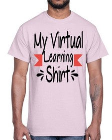 My Virtual Learning Shirt 555#- librarian- Cotton Tee