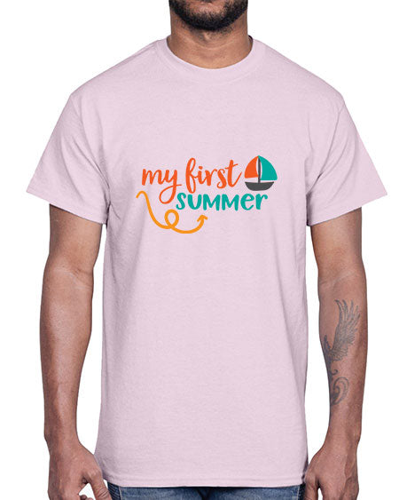 My first summer 89#- summer- Cotton Tee