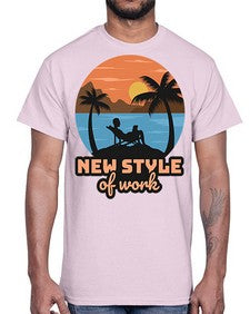New Style of Work 5#- internet- Cotton Tee