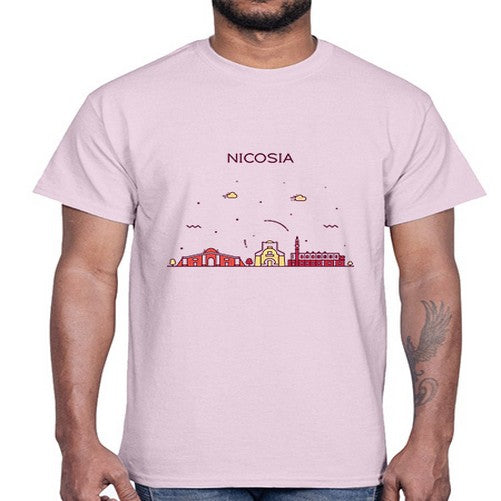 Nicosia 1491#- cities- Cotton Tee