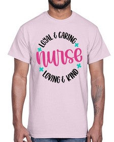 Nurse Loyal Caring Style Style 1178#- nurse- Cotton Tee