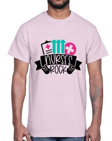 Nurses Rock Style Style 1253#- nurse- Cotton Tee