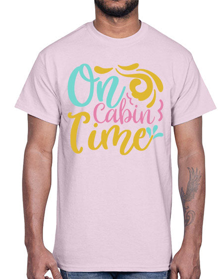 ON CABIN TIME Style 59#- summer- Cotton Tee