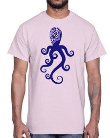 OctopusMandalaPNG 960#- mandala- Cotton Tee