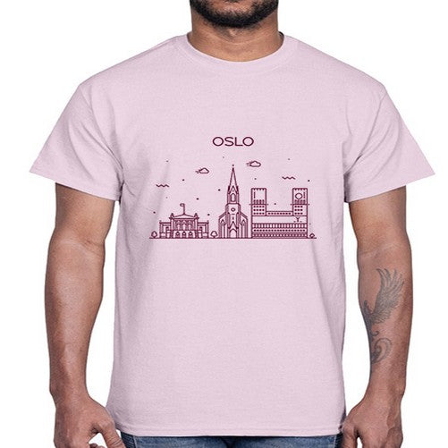 Oslo 1551#- cities- Cotton Tee