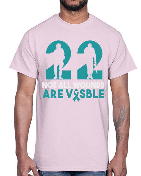 PTSD Awareness Month Support 10#- PTSD- Cotton Tee