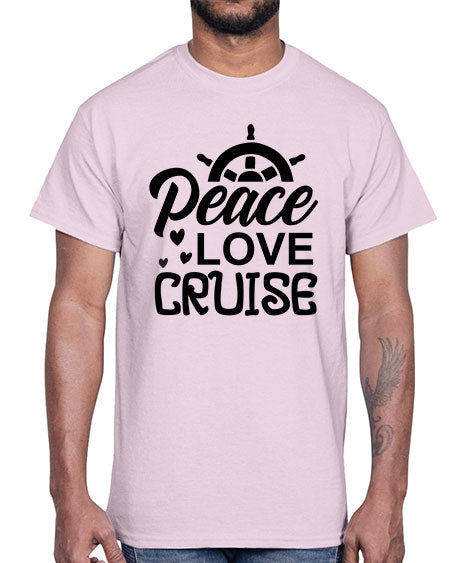 Peace love cruise 01#- summer- Cotton Tee