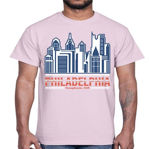 Philadelphia 1604#- cities- Cotton Tee