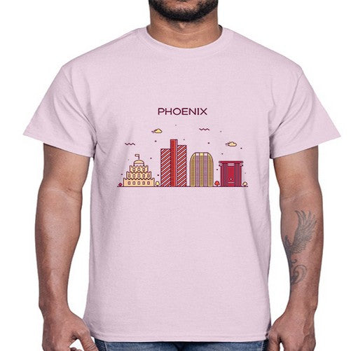 Phoenix 1614#- cities- Cotton Tee