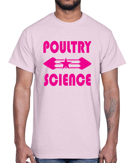 PoultryScienceScience tshirt design PoultryScience Sciencetshirtdesign 158#- general science- Cotton Tee
