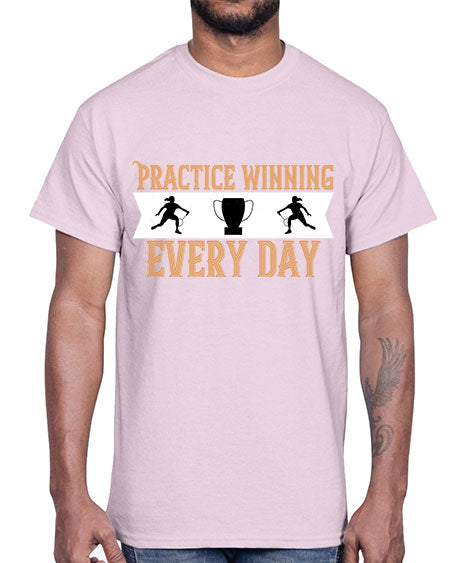 Practice winning every day 1922#- badminton- Cotton Tee