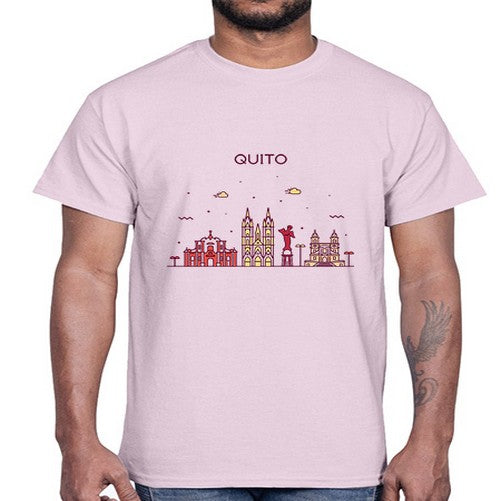 Quito 1703#- cities- Cotton Tee