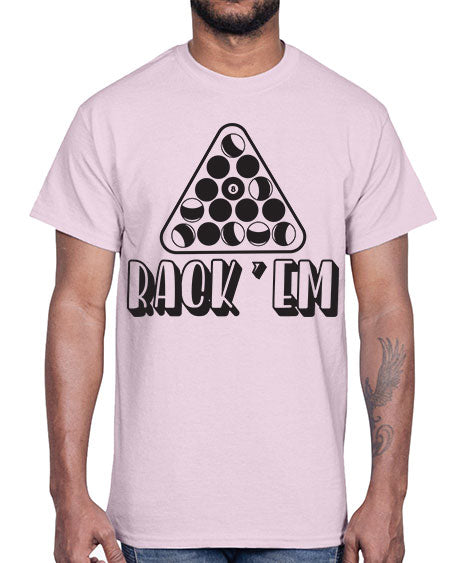 Rack em 558#- billards- Cotton Tee