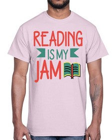 Reading is my jam 702#- librarian- Cotton Tee
