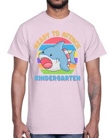 Ready to Attack Kindergarten 712#- kindergarten- Cotton Tee