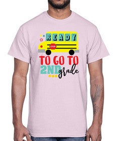 Ready to go second grade 724#- second grade- Cotton Tee