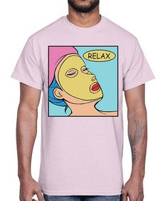 Relax 1013#- art pop art- Cotton Tee