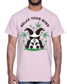Relax Your Mind 496#- yoga- Cotton Tee