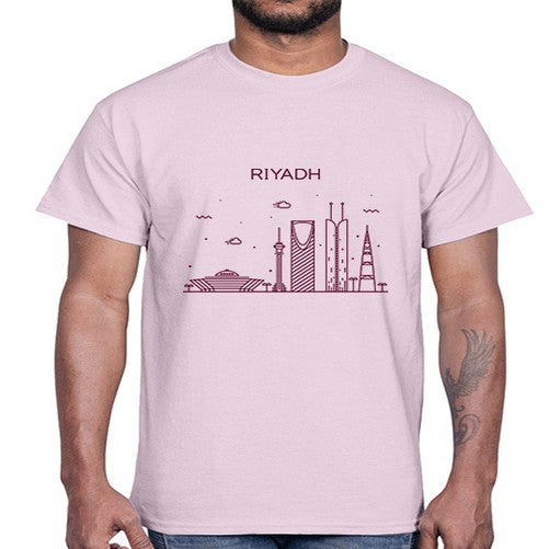 Riyadh 1739#- cities- Cotton Tee