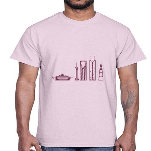Riyadh 1740#- cities- Cotton Tee
