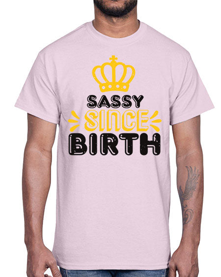 Saddy since birth Style 198#- baby shower- Cotton Tee