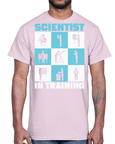 ScientistInTrainingScienceScientistSkinite Scientist Skinite 40#- general science- Cotton Tee