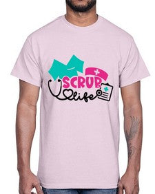 Scrub Life Style Style 1384#- nurse- Cotton Tee