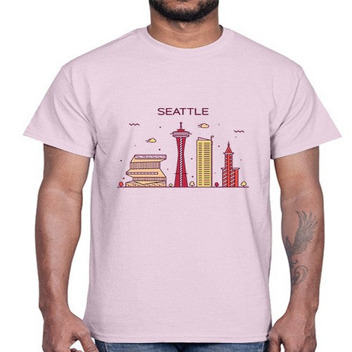 Seattle 1810#- cities- Cotton Tee