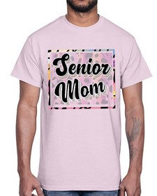 Senior mom 866#- twelfth grade- Cotton Tee