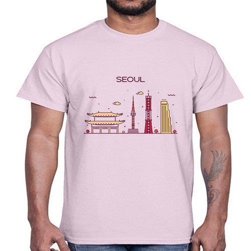 Seoul 1816#- cities- Cotton Tee