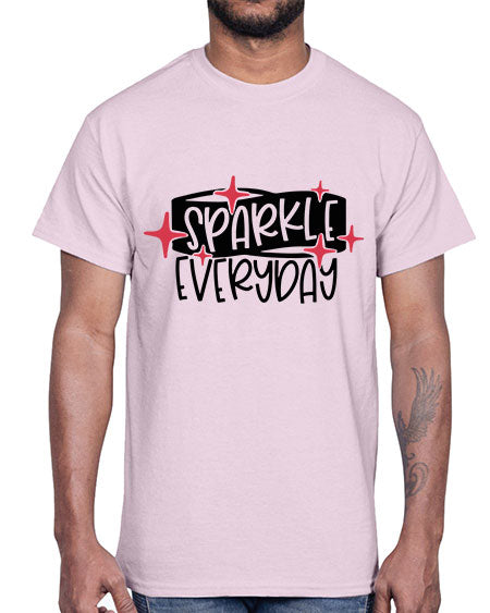 Sparkle Everyday Style 20#-makeup Cotton Tee