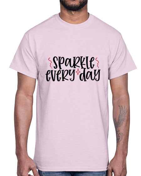 Sparkle every day design Style 220#-makeup Cotton Tee