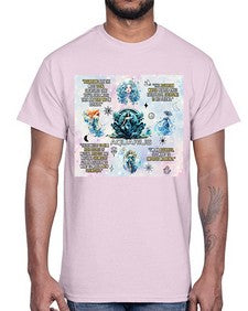 Straight Aquarius 468#- aquarius- Cotton Tee