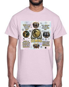 Straight Gemini 472#- gemini- Cotton Tee