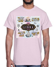 Straight Libra 474#- libra- Cotton Tee