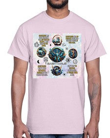 Straight Saggitarius 476#- sagittarius- Cotton Tee