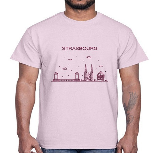 Strasbourg 1896#- cities- Cotton Tee