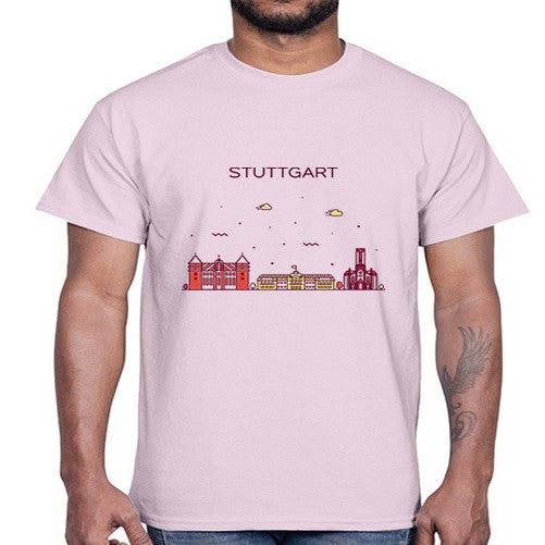 Stuttgart 1901#- cities- Cotton Tee