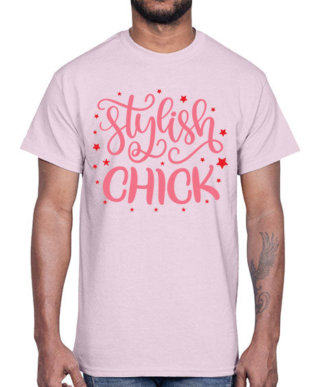 Stylish Chick 152#-  fashion- Cotton Tee