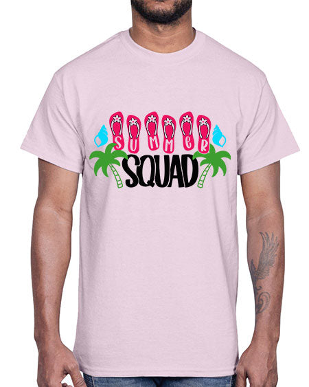 Summer Squad Style 22#- summer- Cotton Tee