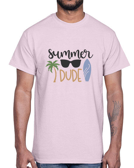 Summer dude 58#- summer- Cotton Tee