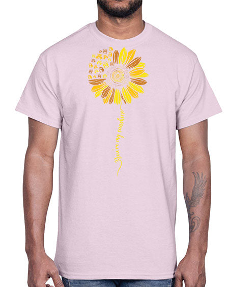 Sunflower Owl You Are My A TurtleRabbit 19#- owl- Cotton Tee