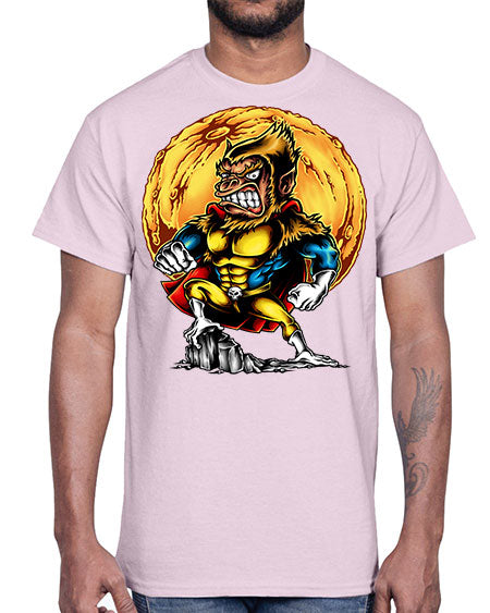 Super Monkey - Files- monkey- Cotton Tee